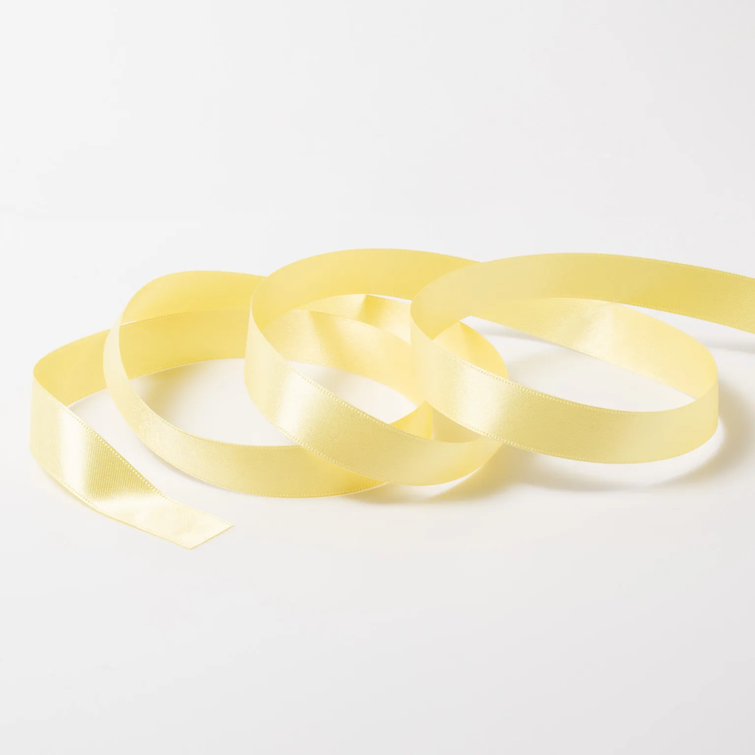 DSサテン(18mm) ライトイエロー #16 1