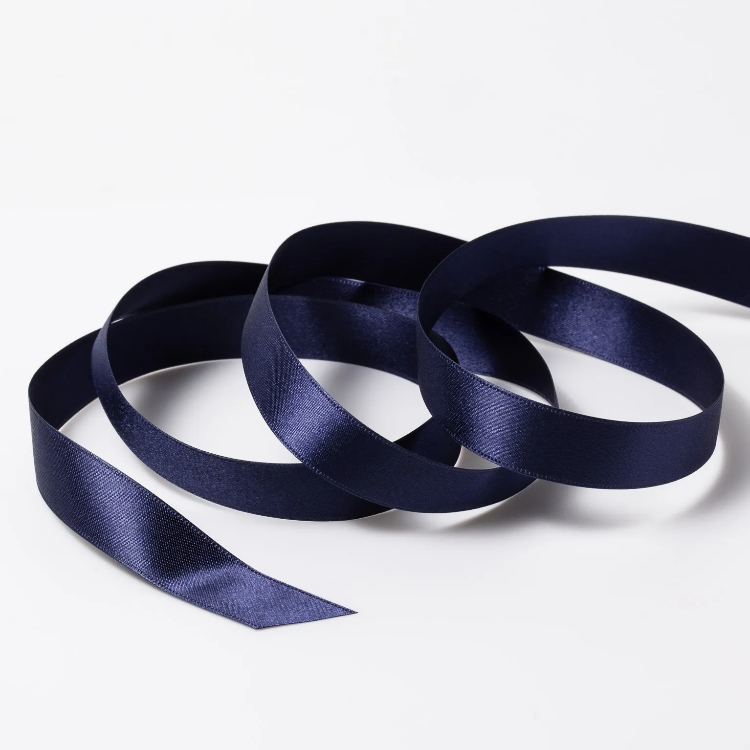 DSサテン(18mm) ネイビー #40 1