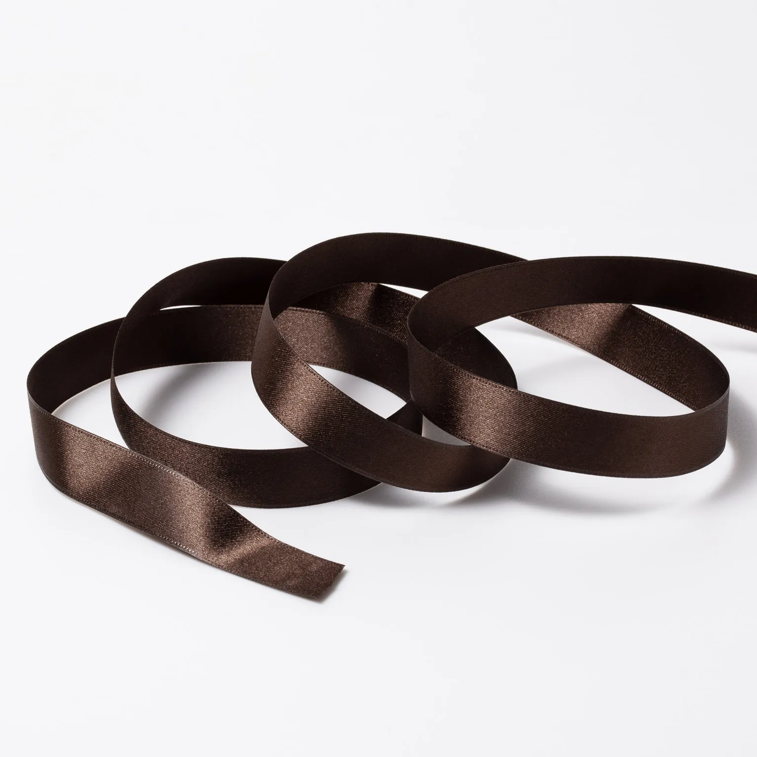 DSサテン(18mm) ダークブラウン#21 1