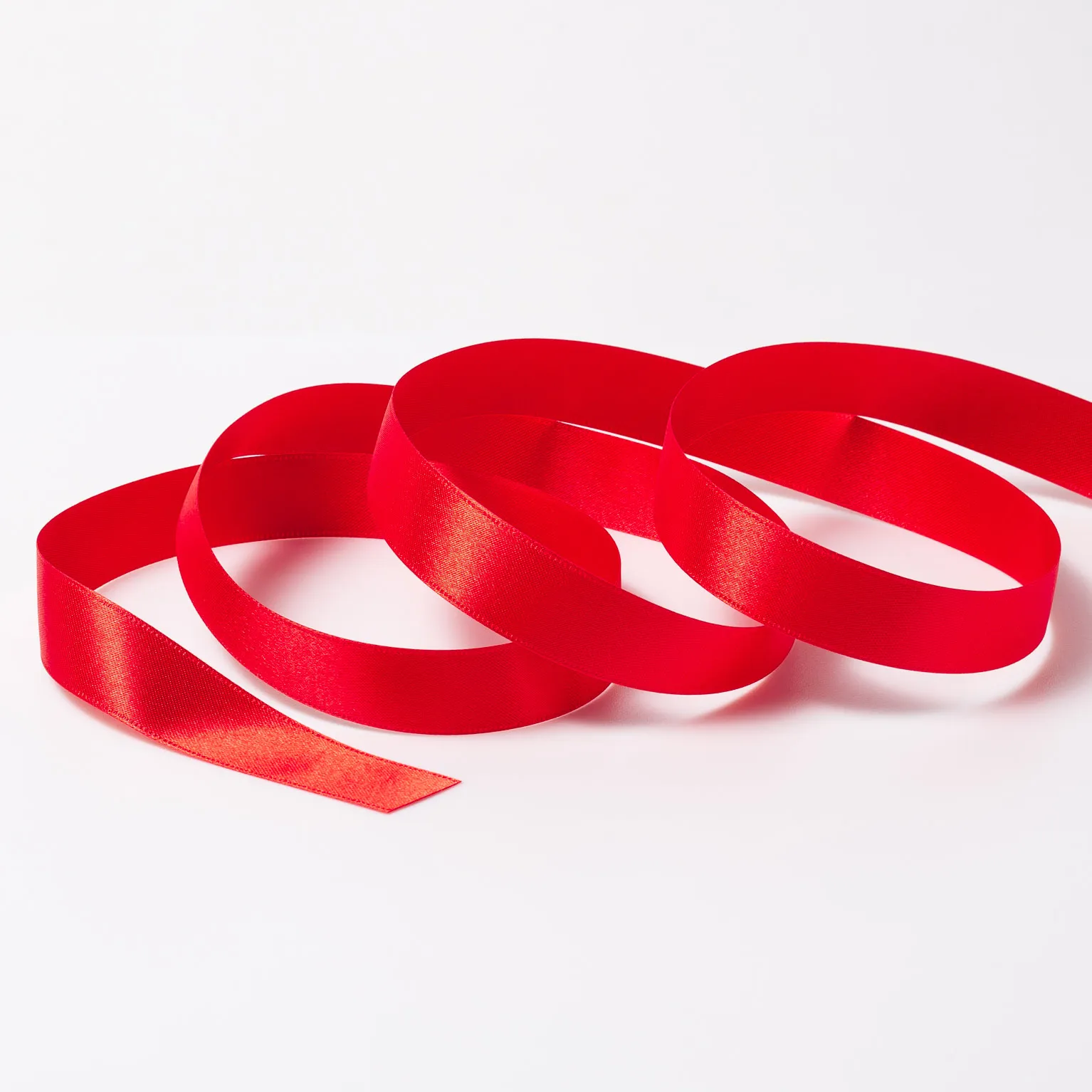 DSサテン(18mm) レッド #8 1