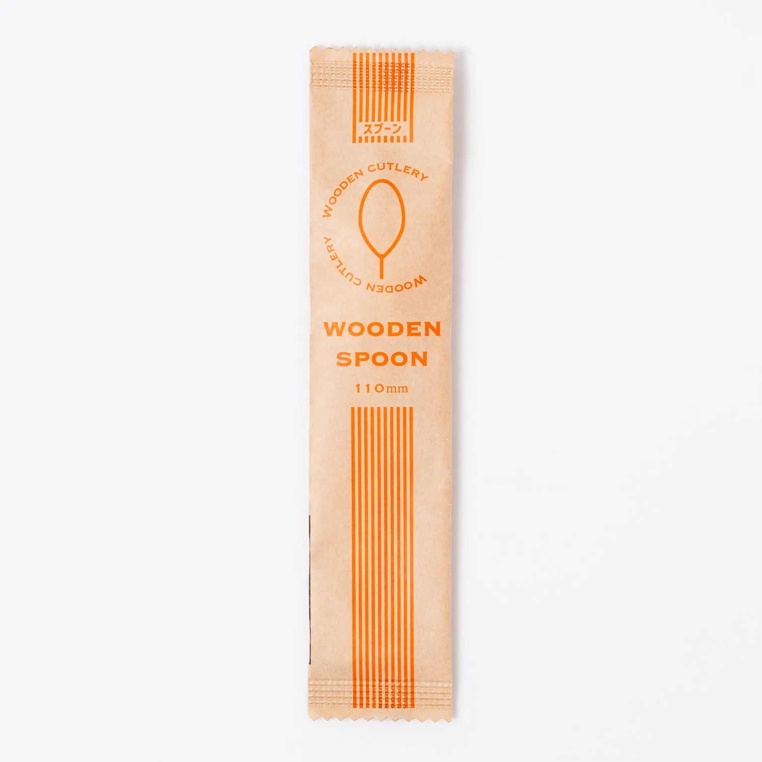 木製デザートスプーン110 未晒紙完封 100