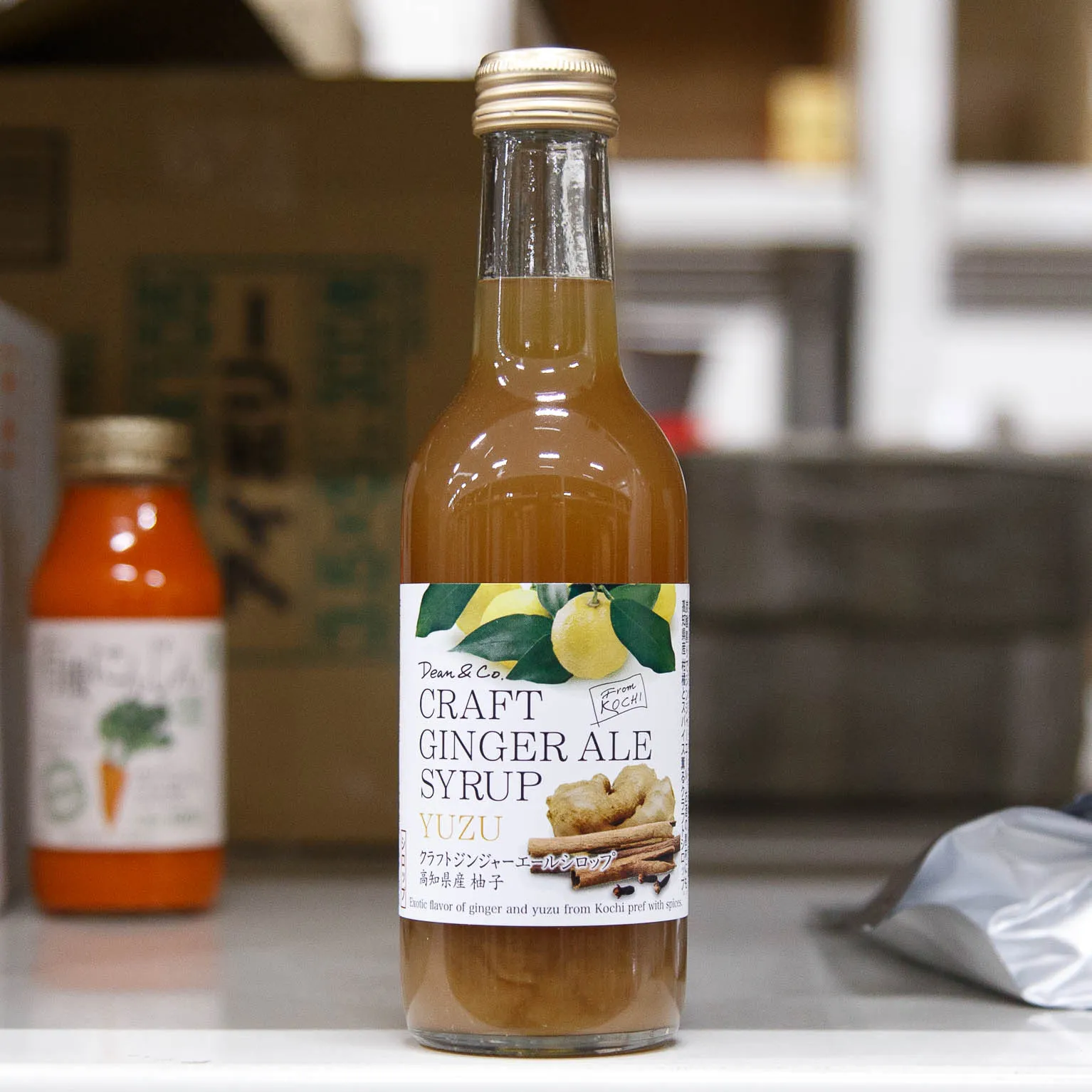 Dean＆Co. ジンジャーエールシロップ柚子 245