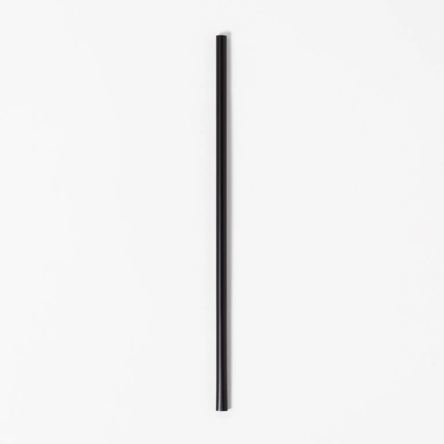 ストレートストロー裸(黒) 500