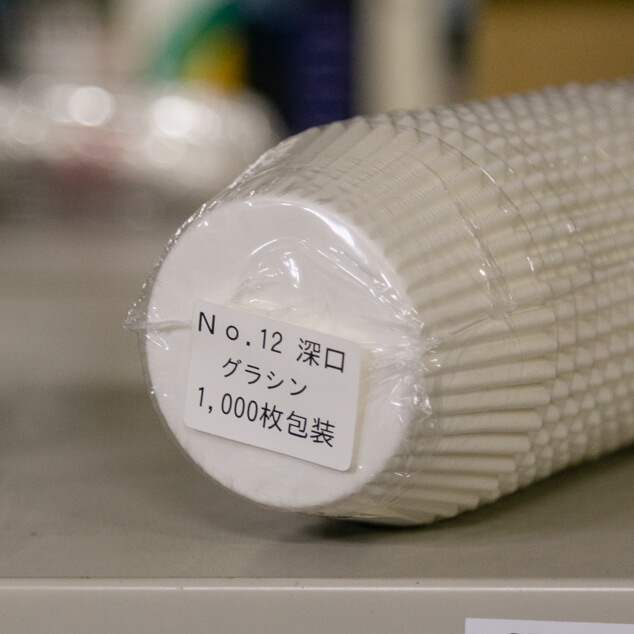 丸型ケース グラシン No.12深×1000枚 : 廣川エスベックス