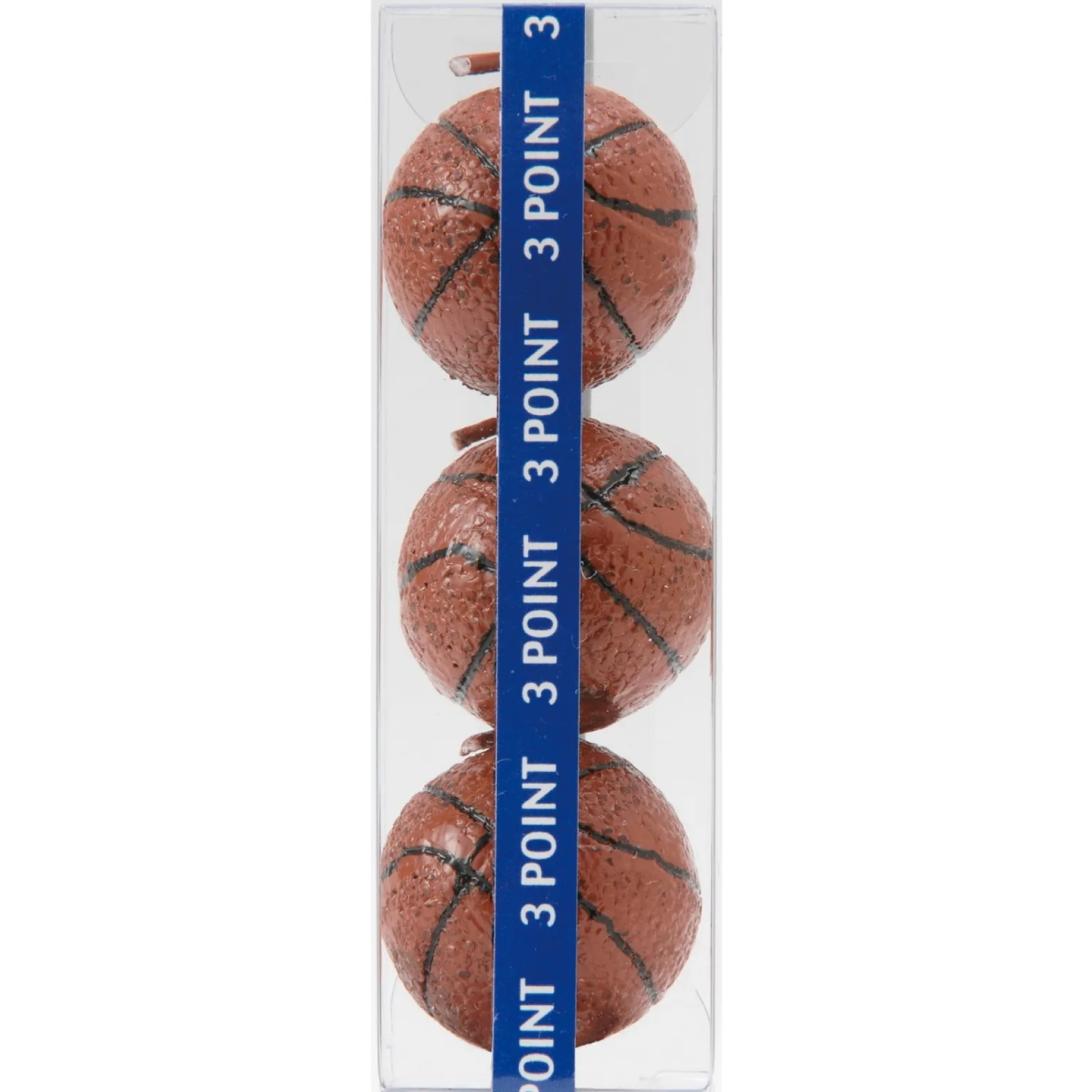 パーティーキャンドル バスケットボール3個入