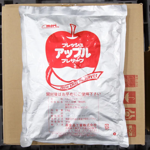 中国産フレッシュアップルプレザーブ K6-30
