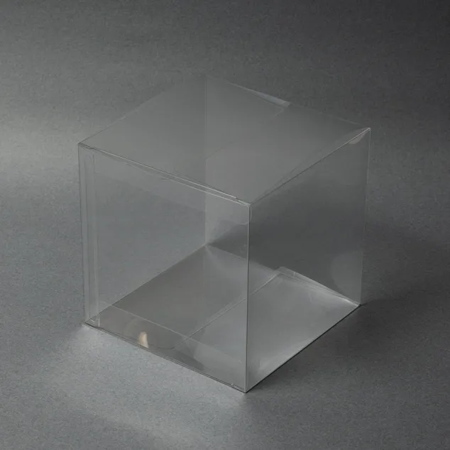 透明 キューブ角型ケース(大) 120×120mm