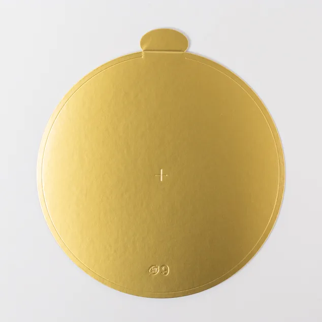 P) 丸型金台紙 ロック無