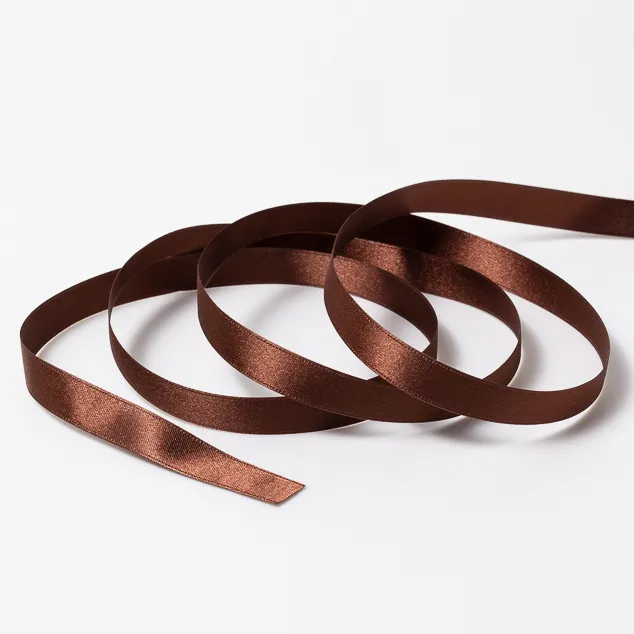 DSサテン(12mm) マロン#14