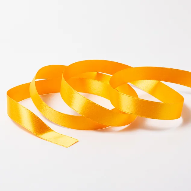 DSサテン(18mm) サンイエロー#17