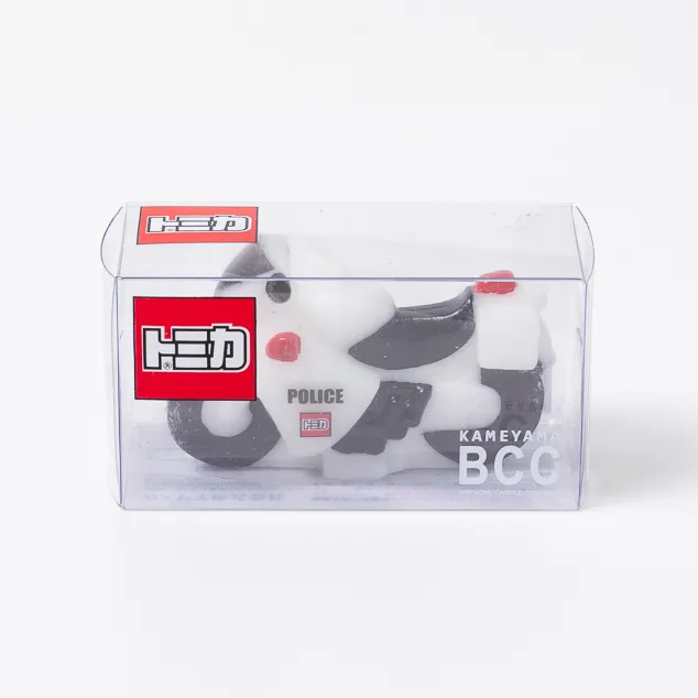 B5606-00-10トミカキャンドル白バイ