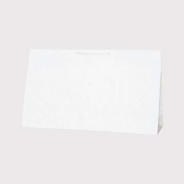 手提げ紙袋 広口チャームバッグ