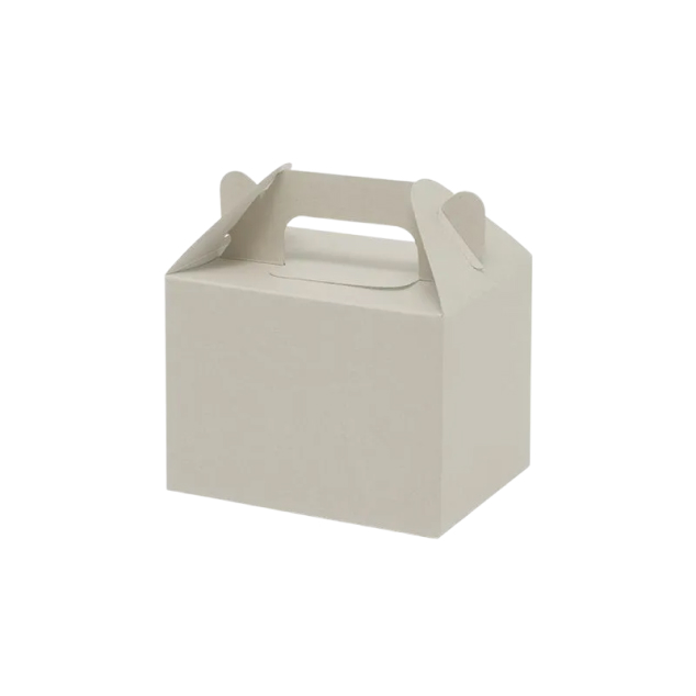 手提げケーキ箱 ナチュラルグレー 1個用