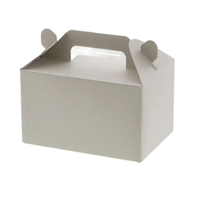 手提げケーキ箱 ナチュラルグレー 2～3個用
