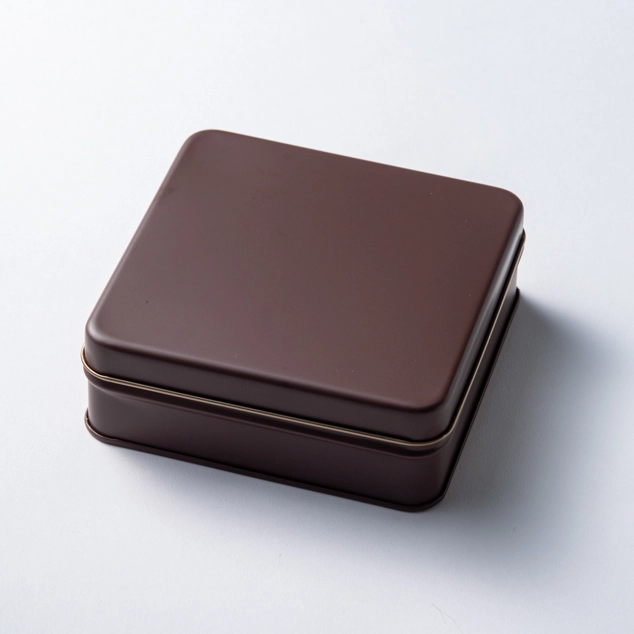 スクエア缶 チョコレート