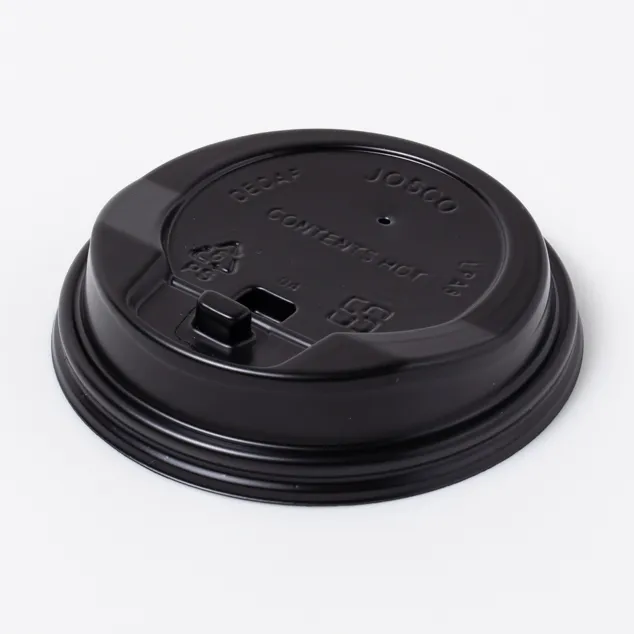 HU 8oz クラフトカップ用リッド 黒