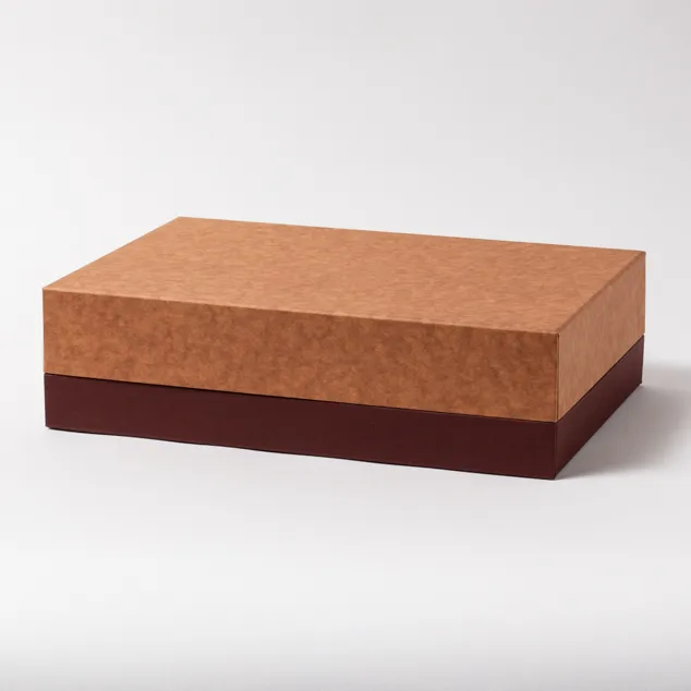 1061 ベーシックコンビBギフトケースM 茶×こげ茶