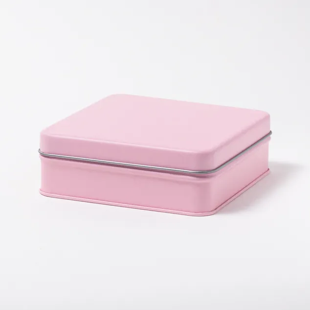 スクエア缶 サクラ