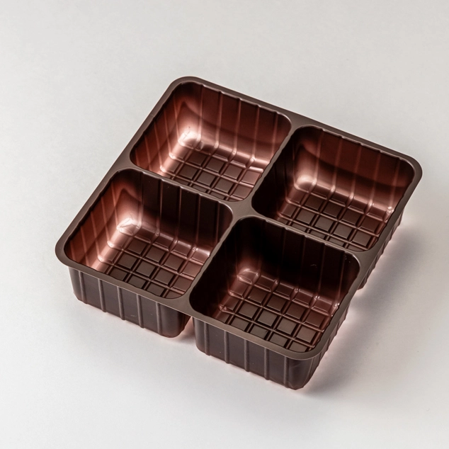 スクエア缶 専用トレー (4マス)