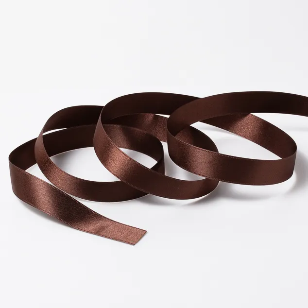 DSサテン(18mm) チョコレート #6