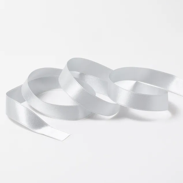 DSサテン(18mm) ライトグレー #145