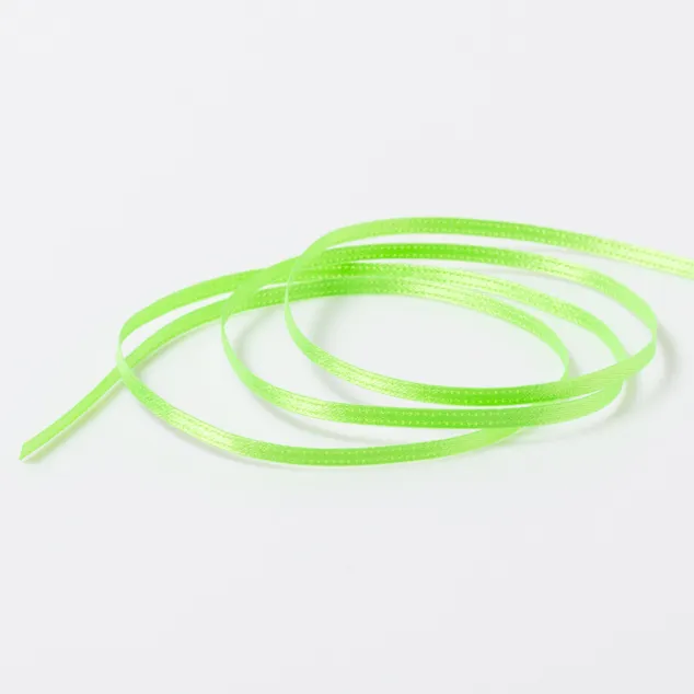 DSサテン(3mm) ＃26フレッシュグリーン