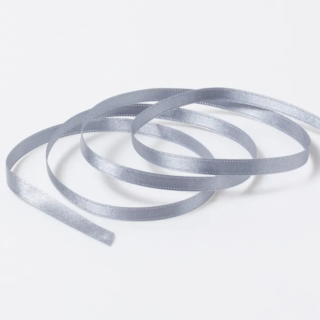 DSサテン(6mm)シルバーグレー #50