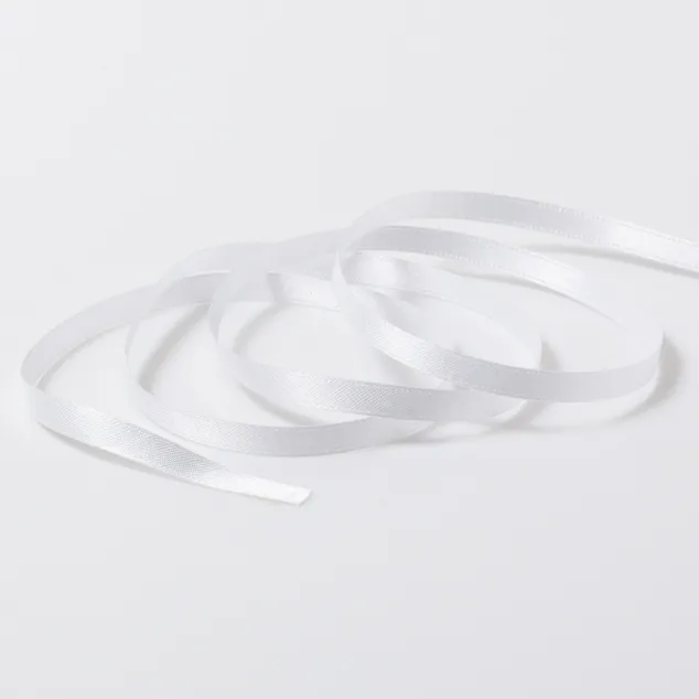 DSサテン(6mm) ホワイト #41