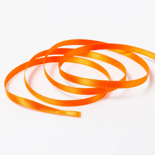 DSサテン(6mm) オレンジ#146