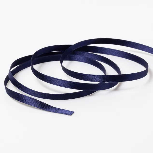 DSサテン(6mm) ネイビー #40