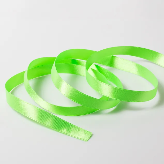 DSサテン(12mm) フレッシュグリーン#26