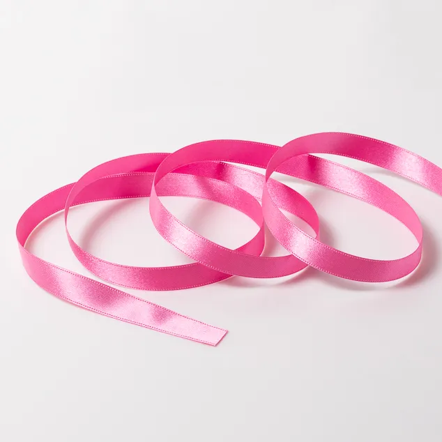 DSサテン(12mm) ローズピンク #2