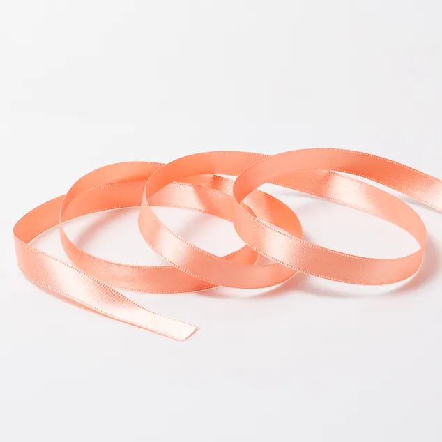 DSサテン(12mm) ピーチ #9