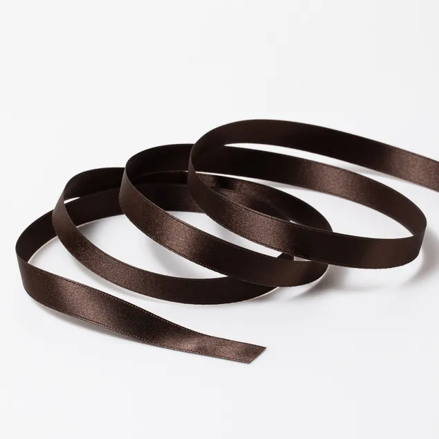 DSサテン(12mm) ダークブラウン#21