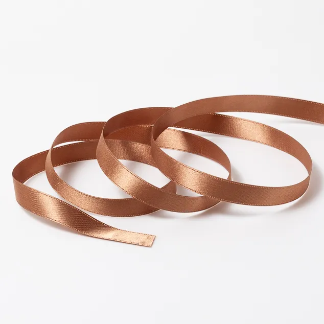 DSサテン(12mm) コッパーゴールド#244