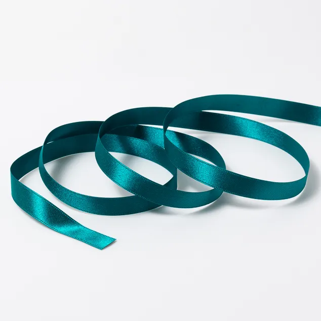 DSサテン(12mm) ティールグリーン#33