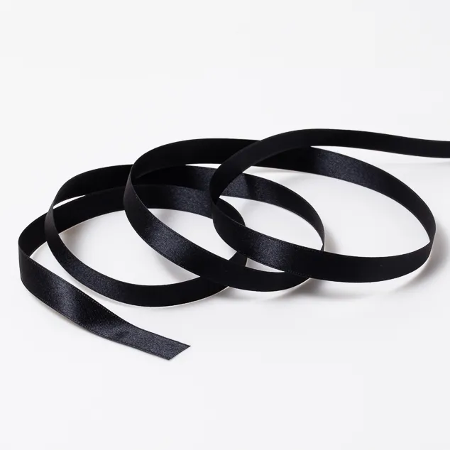 DSサテン(12mm) ブラック#44