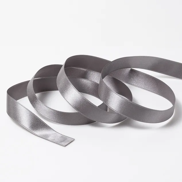 DSサテン(18mm) グレー #43