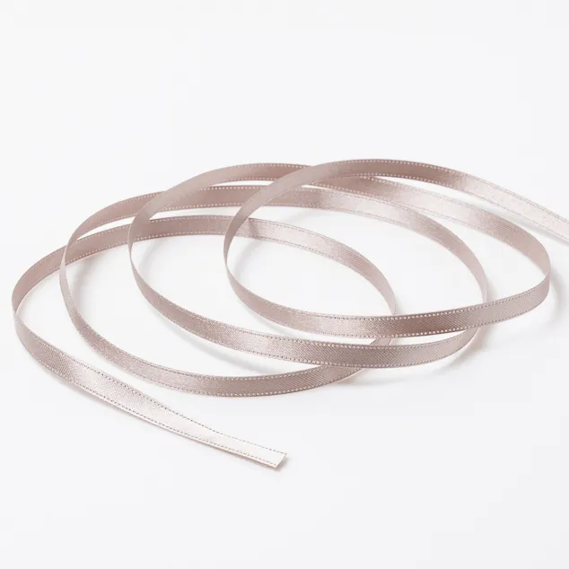 DSサテン(6mm) シルバー #18