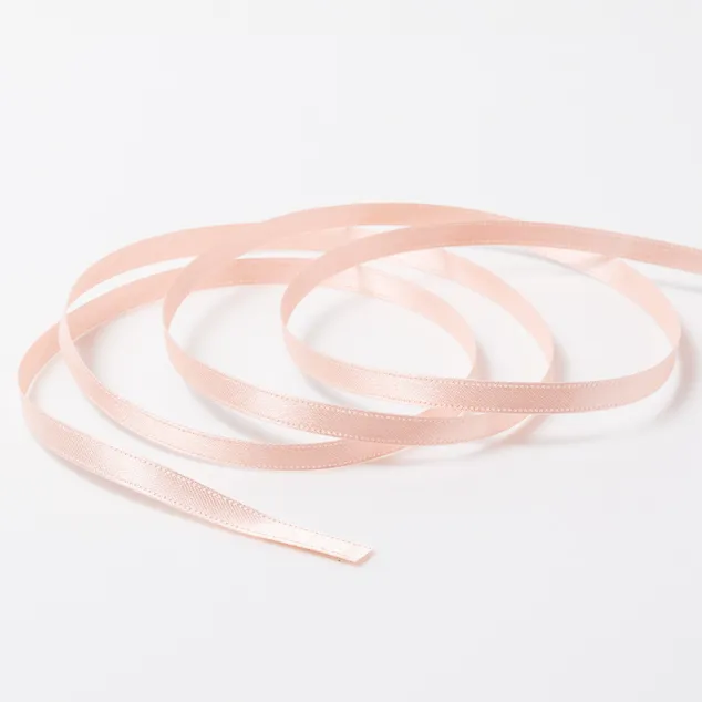 DSサテン(6mm) ピーチベージュ #13