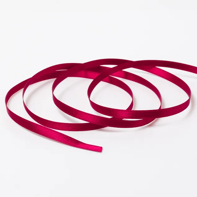 DSサテン(6mm) バーガンディ#247