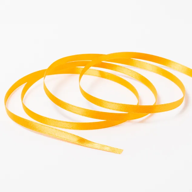 DSサテン(6mm) サンイエロー#17