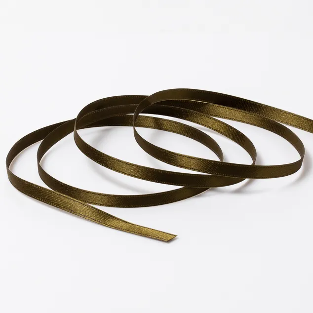 DSサテン(6mm) リーフグリーン#25