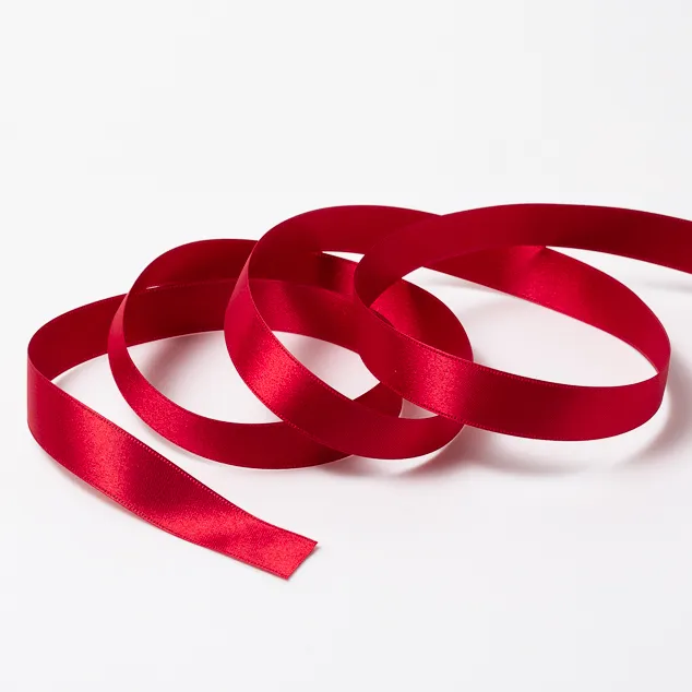 DSサテン(18mm) ディープレッド #54