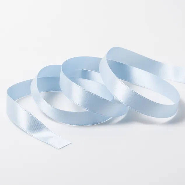 DSサテン(18mm) アイスブルー #35