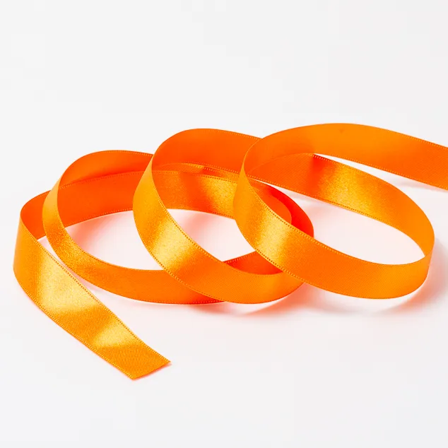 DSサテン(18mm) オレンジ#146