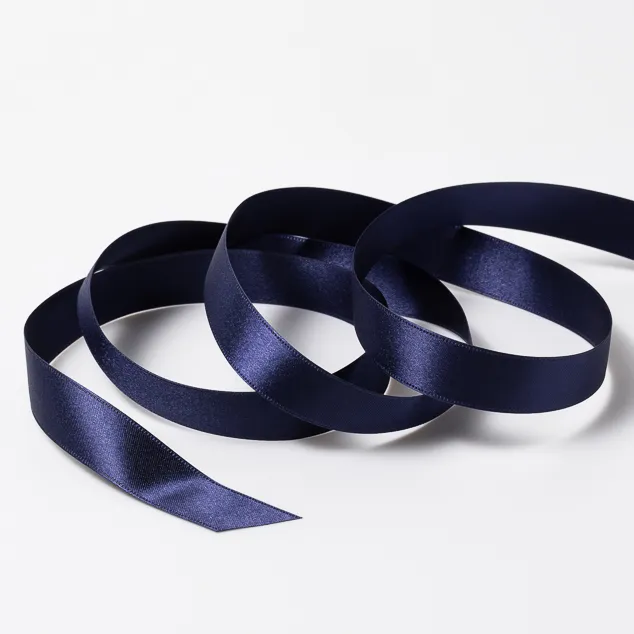 DSサテン(18mm) ネイビー #40