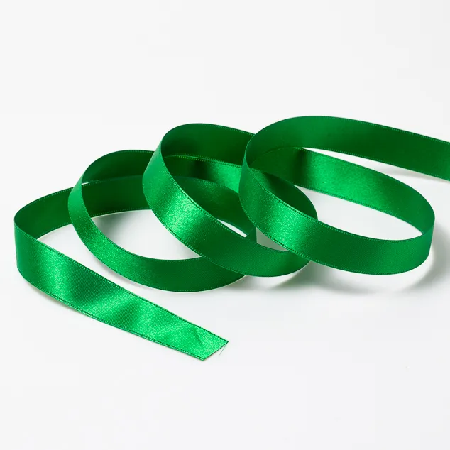 DSサテン(18mm) エメラルド #27