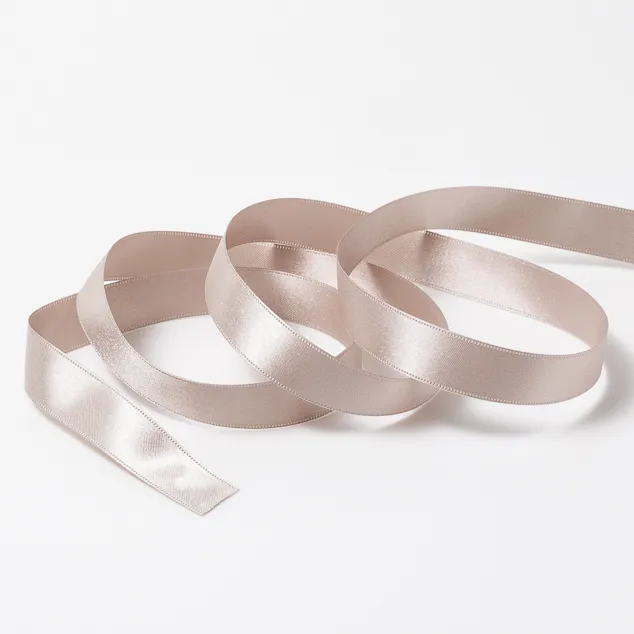 DSサテン(18mm) シルバー #18