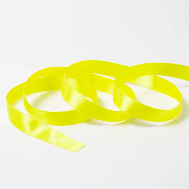 DSサテン(18mm) イエロー#23